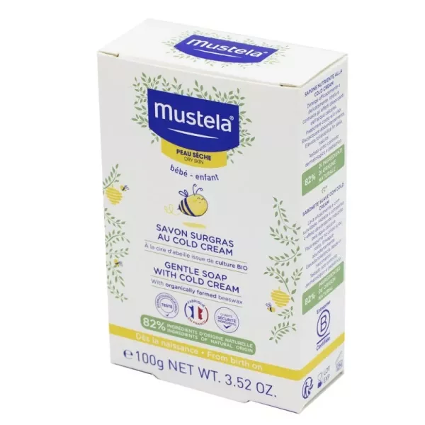 MUSTELA SAVON SURGRAS BEBE ENFANT PEAU SECHE 100G