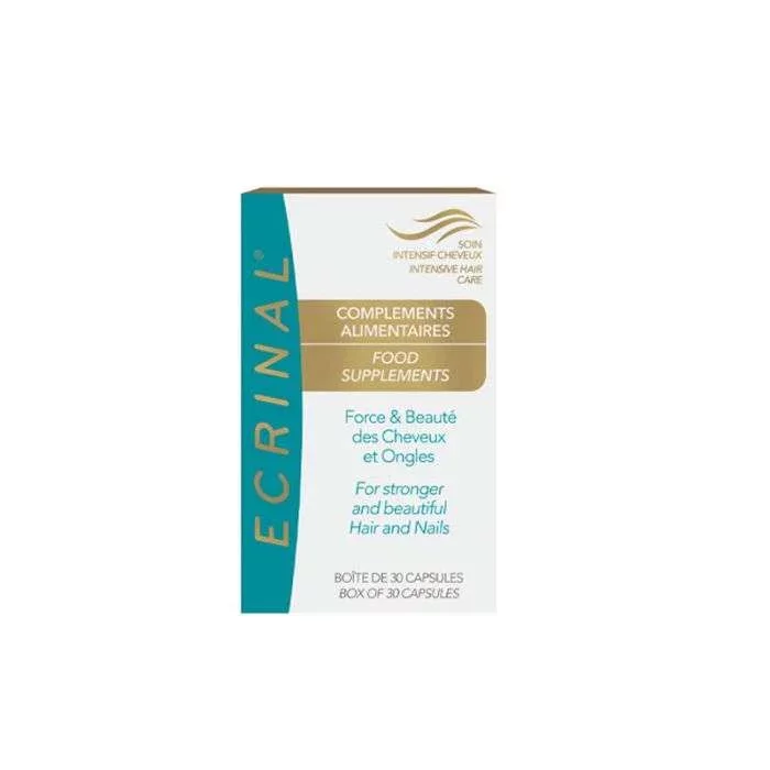 ECRINAL TRAITEMENT CHEVEUX DE 1 MOIS BOITE DE 30 CAPSULES 