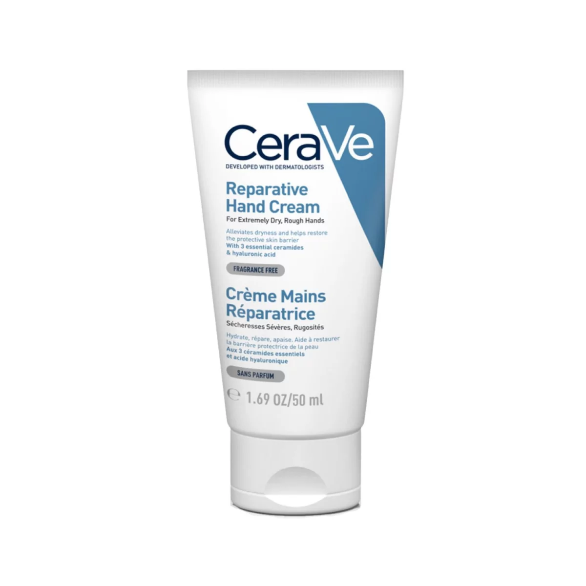 CERAVE CREME MAINS REPARATRICE MAINS SECHES ET ABIMES 50ML