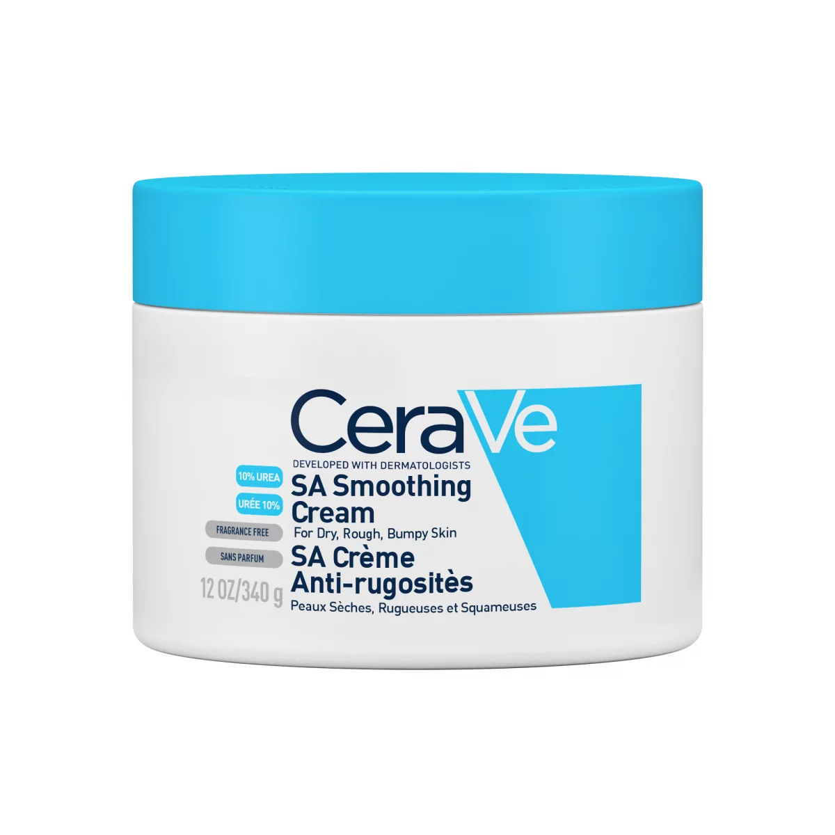 CERAVE SA CREME ANTI-RUGOSITES PEAU SECHE ET SQUAMEUSE 340G