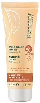 PLACENTOR CREME SOLAIRE TEINTEE SPF50 40ML REFERENCE P10002
