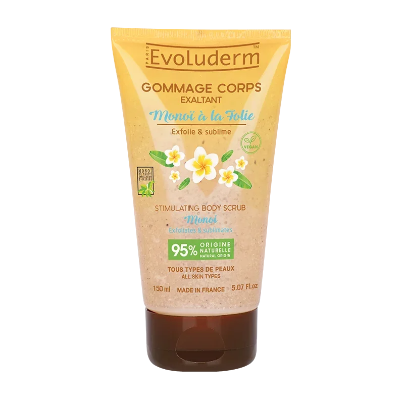 EVOLUDERM GOMMAGE CORPS EXALTANT MONOI A LA FOLIE 150ML