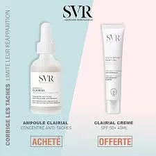 Svr Clairial Set Ampoule 30ml + Creme Clairial Spf50+ 40ml