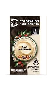 D-cap Coloration Permanente Numero 3 Chatain Fonce