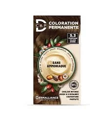 D-cap Coloration Permanente Numero 5.3 Chatain Clair Dore