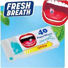 PAPERMINTS COOLCAPS SUGAR FREE BOITE DE 40 REFERENCE 012660