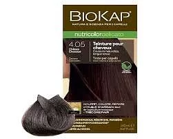 BIOKAP NUTRICOLOR DELICATO RAPID 10 MINUTES NUMERO 4.05 CHATAIN CHOCOLAT