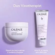 CAUDALIE PACK VINOTHERAPIST BEURRE CORPS VEGANRELIPIDANT 250ML + VINOTHERAPIST CREME REPARATRICE 75ML