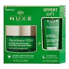 Nuxe Nuxuriance Ultra Creme Anti Age Global Toutes Peaux 50ml + Mini Creme De Nuit 15ml