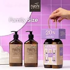 Nashi Combo Pack Shampooing 500ml + Conditioner 500ml