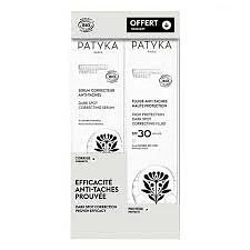 Patyka Coffret Fluide Anti-taches Haute Protection Spf30 40ml + Serum Correcteur Anti-taches 30ml