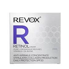 Revox Retinol Cream Anti Wrinkle Stimulate Collagen Production Spf20 50ml