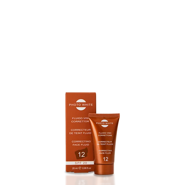 M&d Photo White Correcteur De Teint Fluid Spf20 Numero 12 20ml