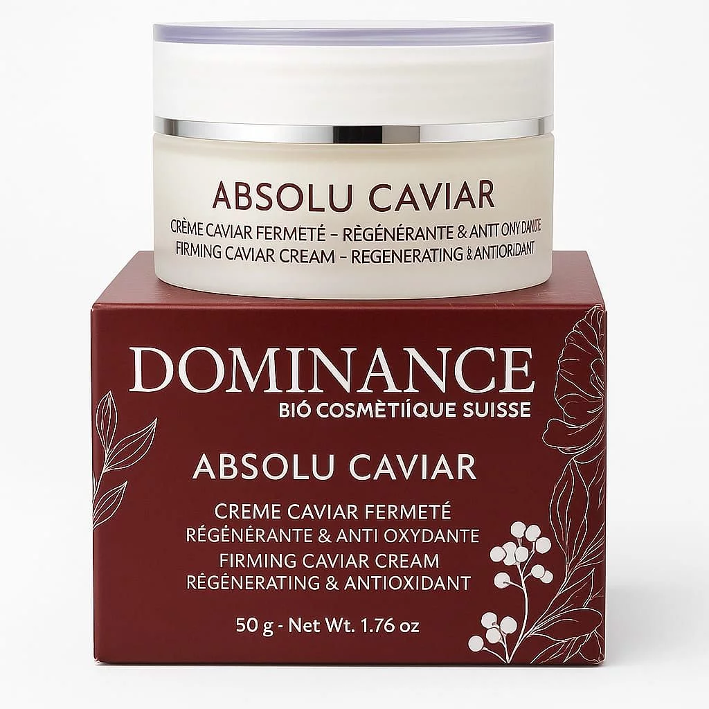 DOMINANCE BIO COSMETIQUE SUISSE ABSOLU CAVIER CREME CAVIAR FERMETE 50ML