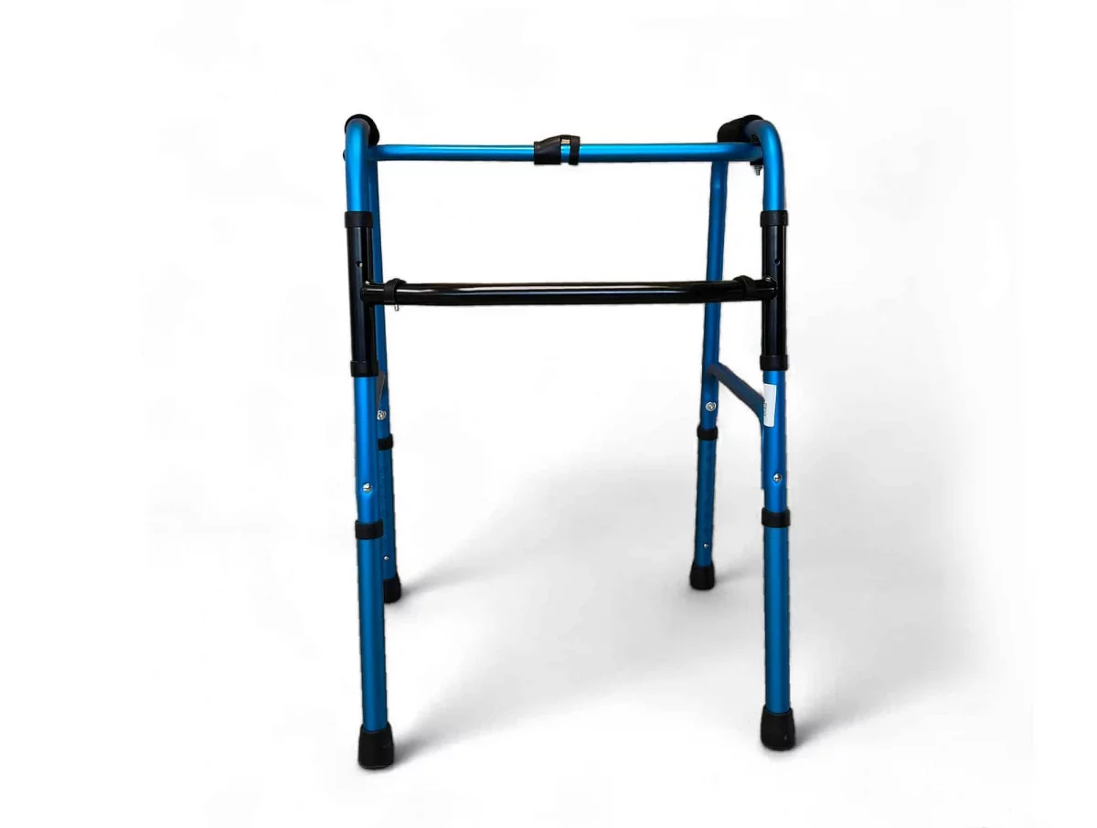 Deambulateur Articule Pliable Argente