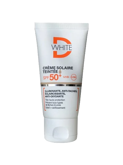 Dwhite Creme Solaire Teintee Foncee Spf50+ 50ml