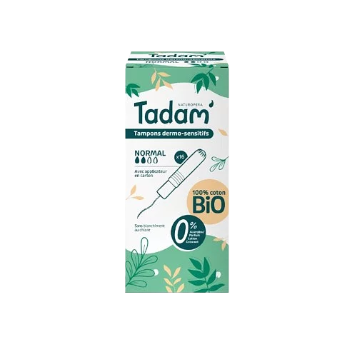 Naturopera Tadam' Tampons Normal Avec Applicateur Boite De 16