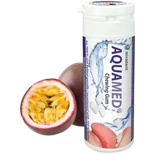 Xylitol Aquamed Chewing-gum Fruit De Passion Boite De 30