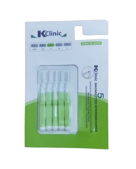Kclinic Brossettes Interdentaires 1.0 Mm Taille S Boite De 5