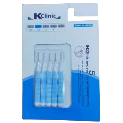Kclinic Brossettes Interdentaires 0.8 Taille Ss Boite De 5