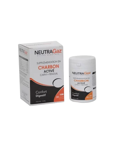 Neutragaz Plus Charbon Active Boite De 30 Gelules
