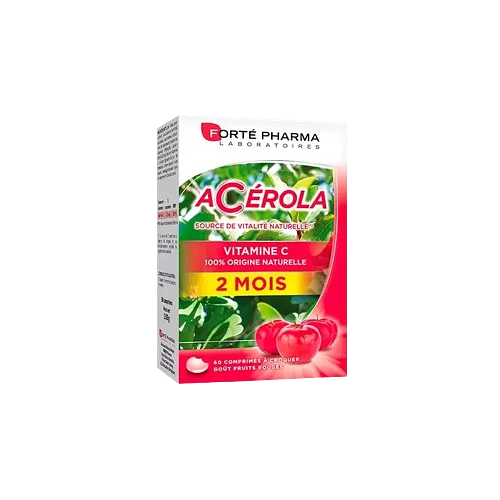 Forte Pharma Energie Acerola Boite De 60 Comprimes