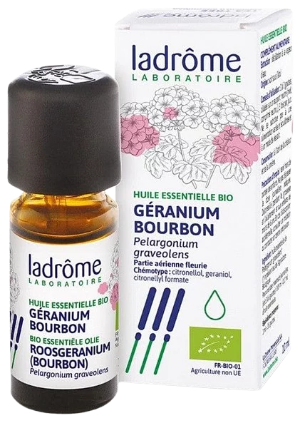 Ladrome Huile Essentielle Geranium Bourbon 10ml