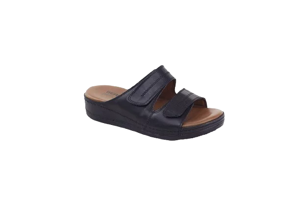 Bercama Sandale Noir Femme Taille 39