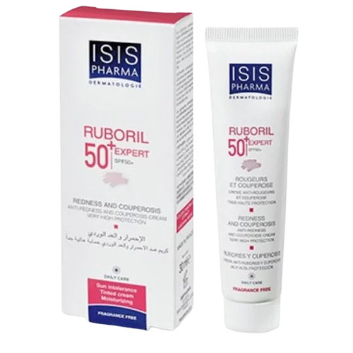 Isispharma Ruboril Expert 50+ Creme Anti-rougeurs Teintee 40ml
