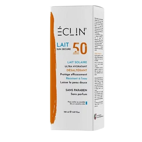 Eclin Lait Solaire Adultes Ultra Hydratant Spf50+ 150ml