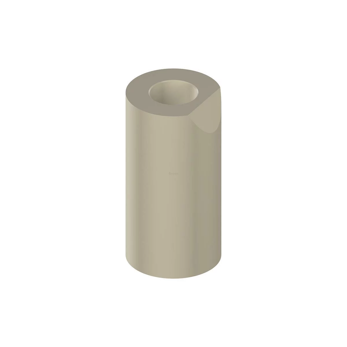CARES CORPS DE SCAN MONO POUR PARTIE SECONDAIRE VISSÉE AU NIVEAU DE LA PARTIE SECONDAIRE 4.6MM PEEK TAN REFERENCE 025.0001