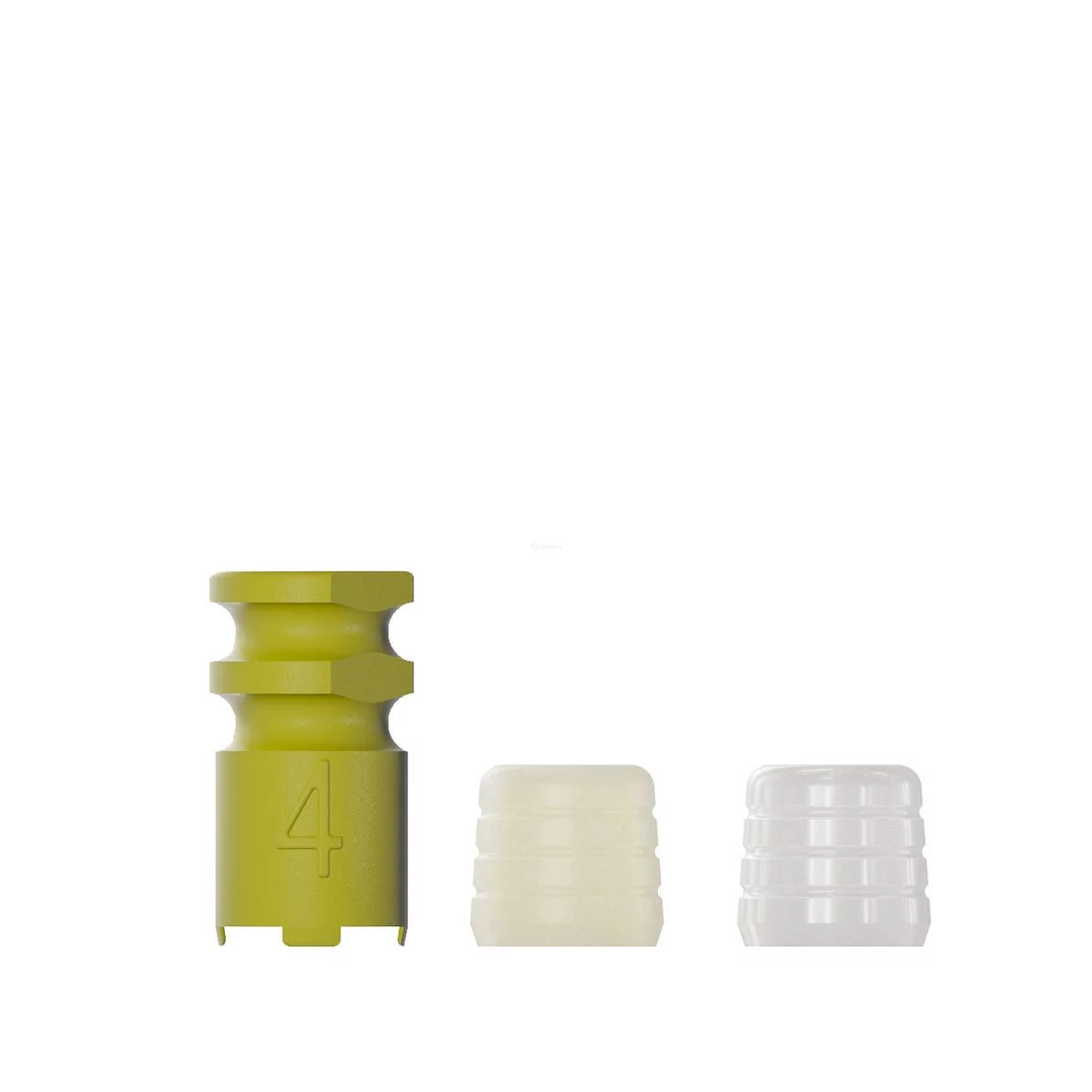 UNIVERSAL ABUTMENT SET POLYMER 4.5*4MM REFERENCE 108062