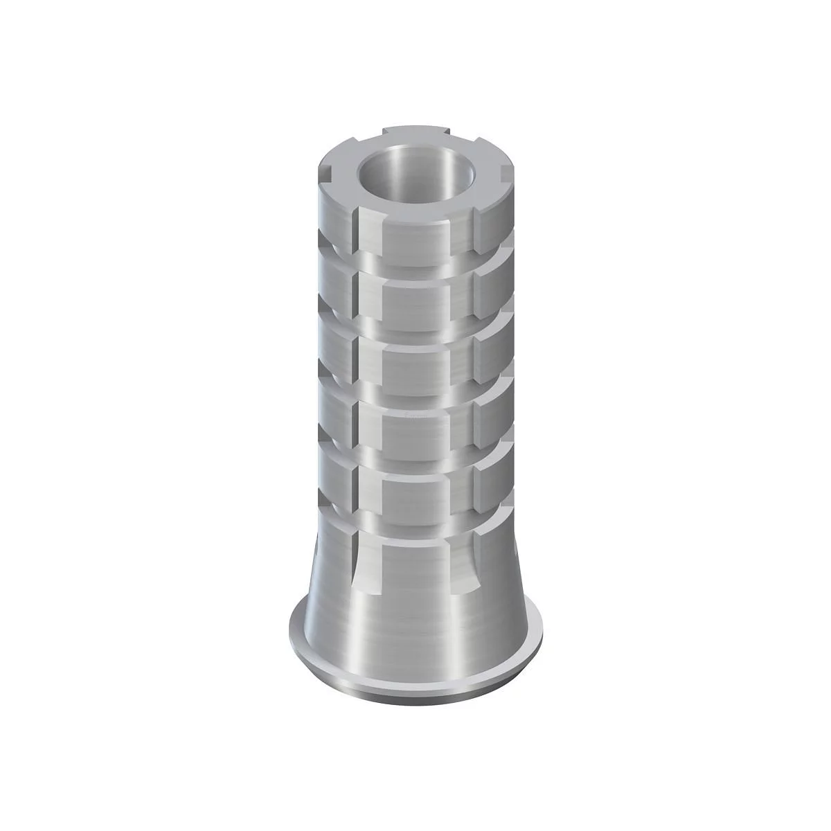 VISSÉE NC ET RC D 4.6MM H 11MM TITANE COIFFES BONE LEVEL TAPRED RÉF 023.4747