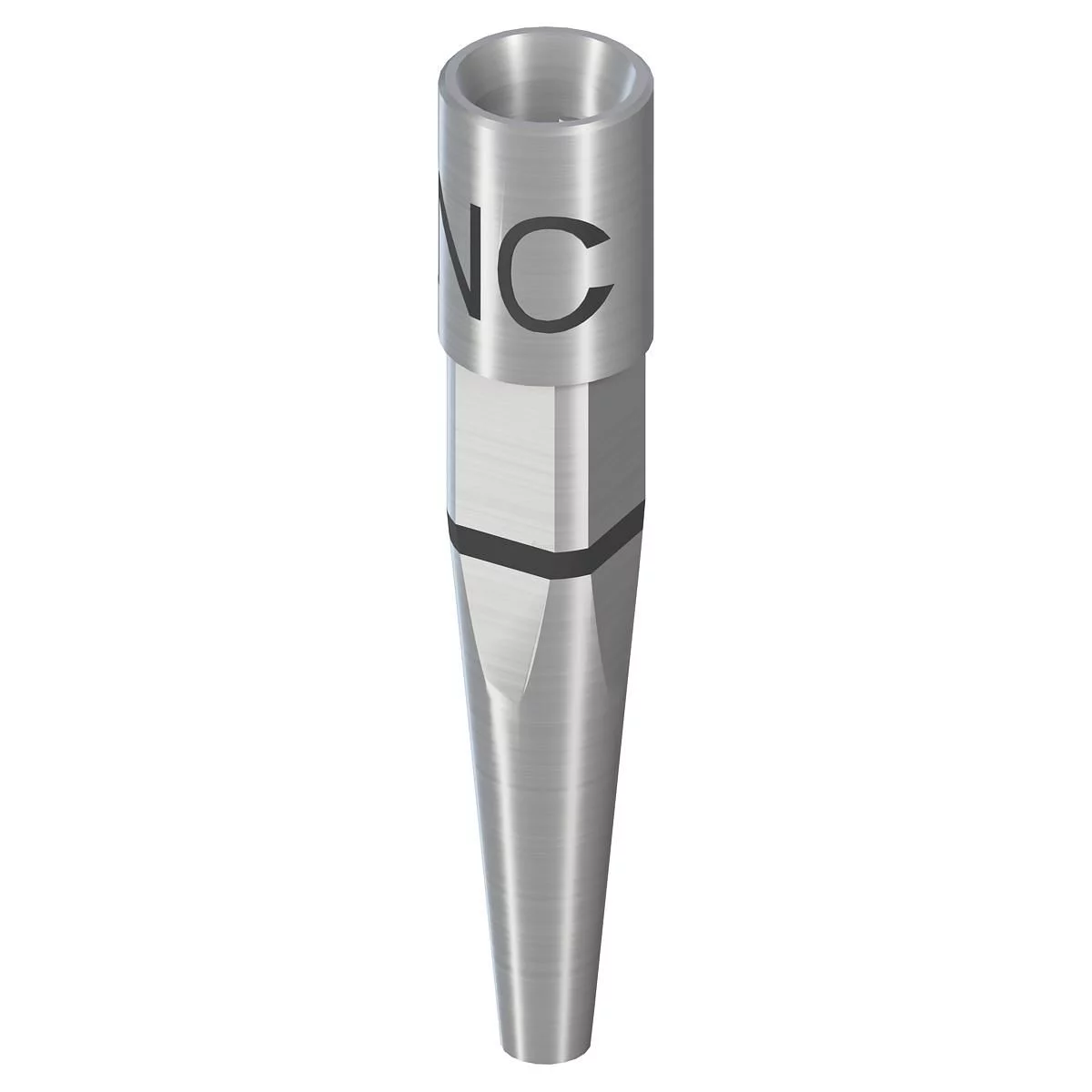 NC ANALOGUE D'IMPLANT REPOSITIONNABLE POUR PROCESSUS ENTIÈREMENT NUMÉRIQUE ET CONVENTIONNEL L 17MM ACIER INOXYDABLE REFERENCE 025.2102