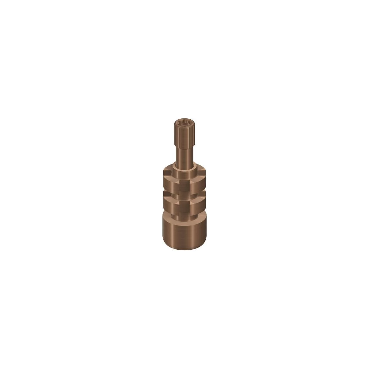 PILIER D‘EMPREINTE PORTE EMPREINTE PERFORÉ PARTIE SECONDAIRE VISSÉE 0° 4.6MM TITANE COMPOSANTS DE PRISE D'EMPREINTE TRANSFERT D'EMPREINT RÉF 025.2244