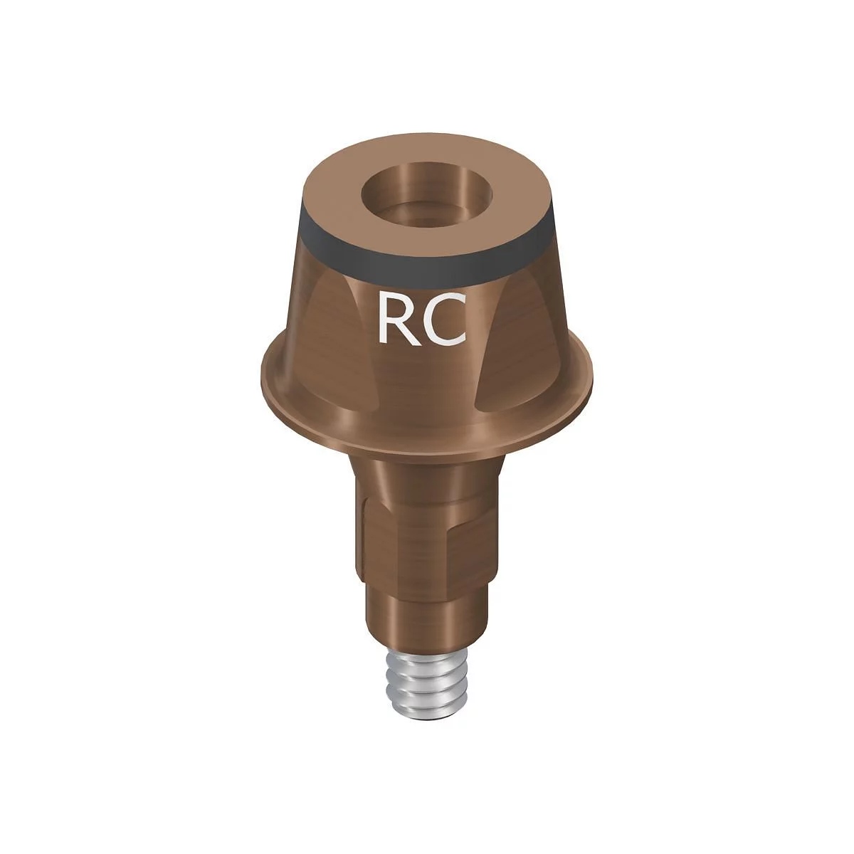 RC PARTIE SECONDAIRE SCELLABLE 6.5MM HAUTEUR DE LA GENCIVE 1MM HAUTEUR DE LA PARTIE SECONDAIRE 4MM TI REFERENCE 022.4331