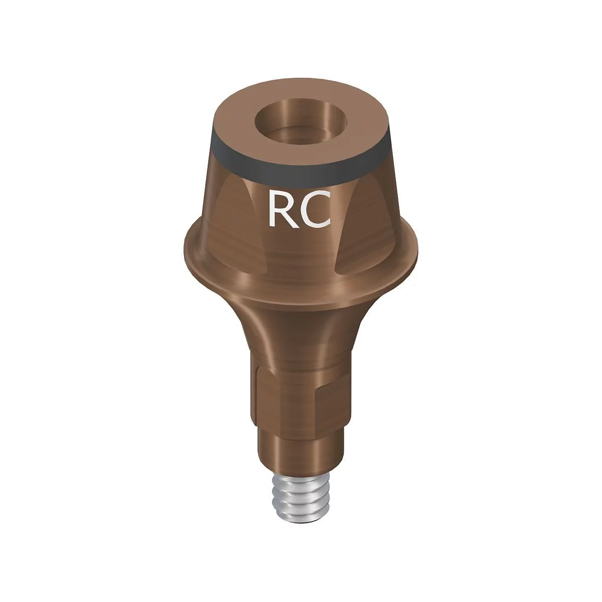 RC PARTIE SECONDAIRE SCELLABLE 6.5MM HAUTEUR DE LA GENCIVE 2MM HAUTEUR DE LA PARTIE SECONDAIRE 4MM TI REFERENCE 022.4332