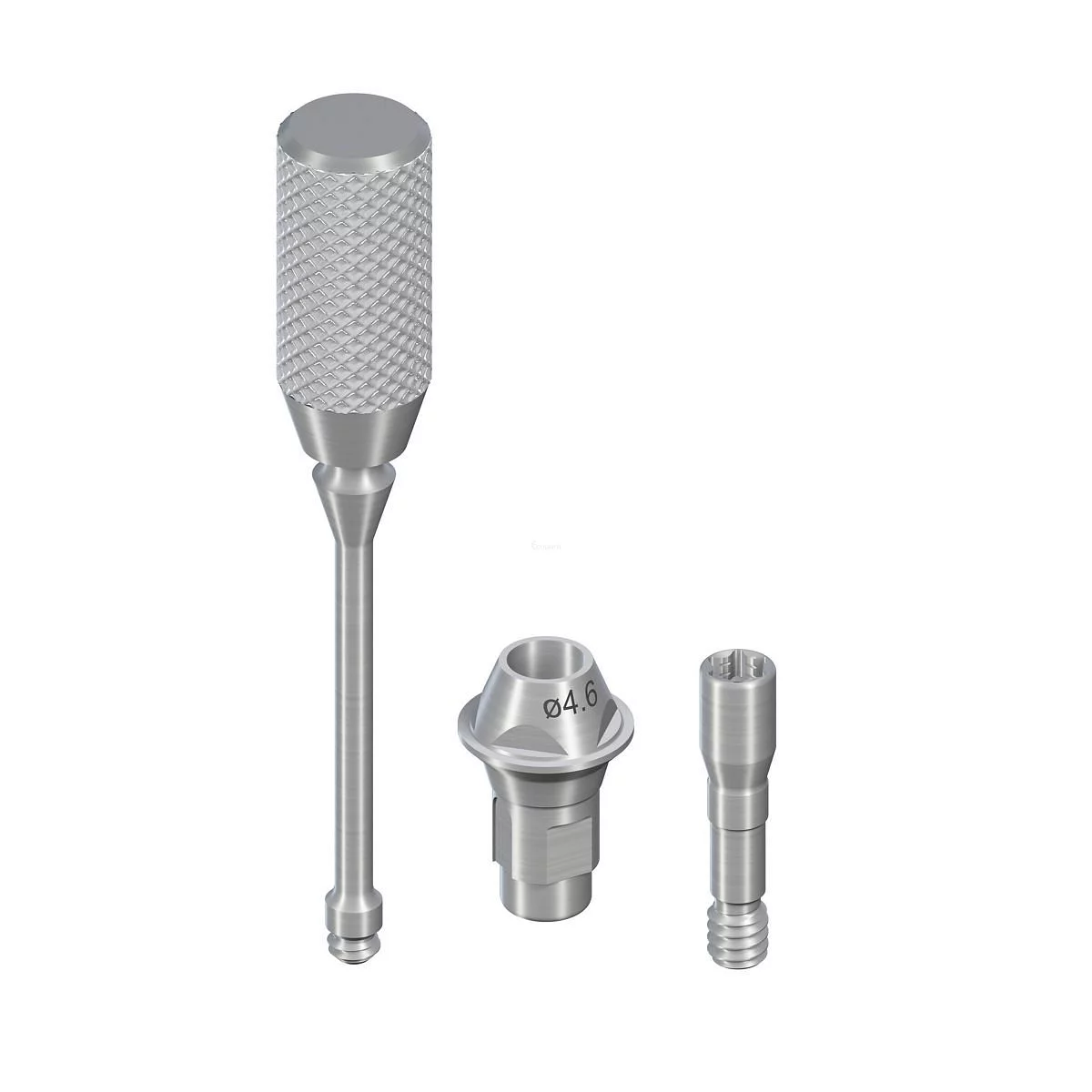 RC PARTIE SECONDAIRE VISSÉE TAN DROIT 0° 4.6MM GH 1MM REFERENCE 022.4745P