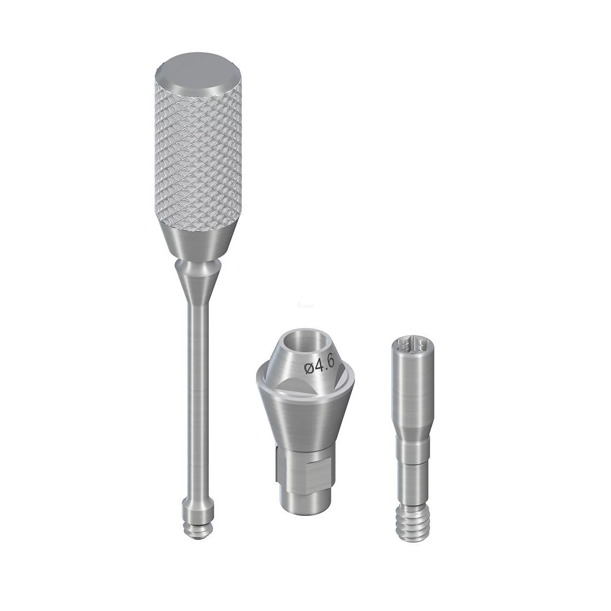 RC PARTIE SECONDAIRE VISSÉE TAN DROIT 0° 4.6MM GH 2.5MM REFERENCE 022.4746P