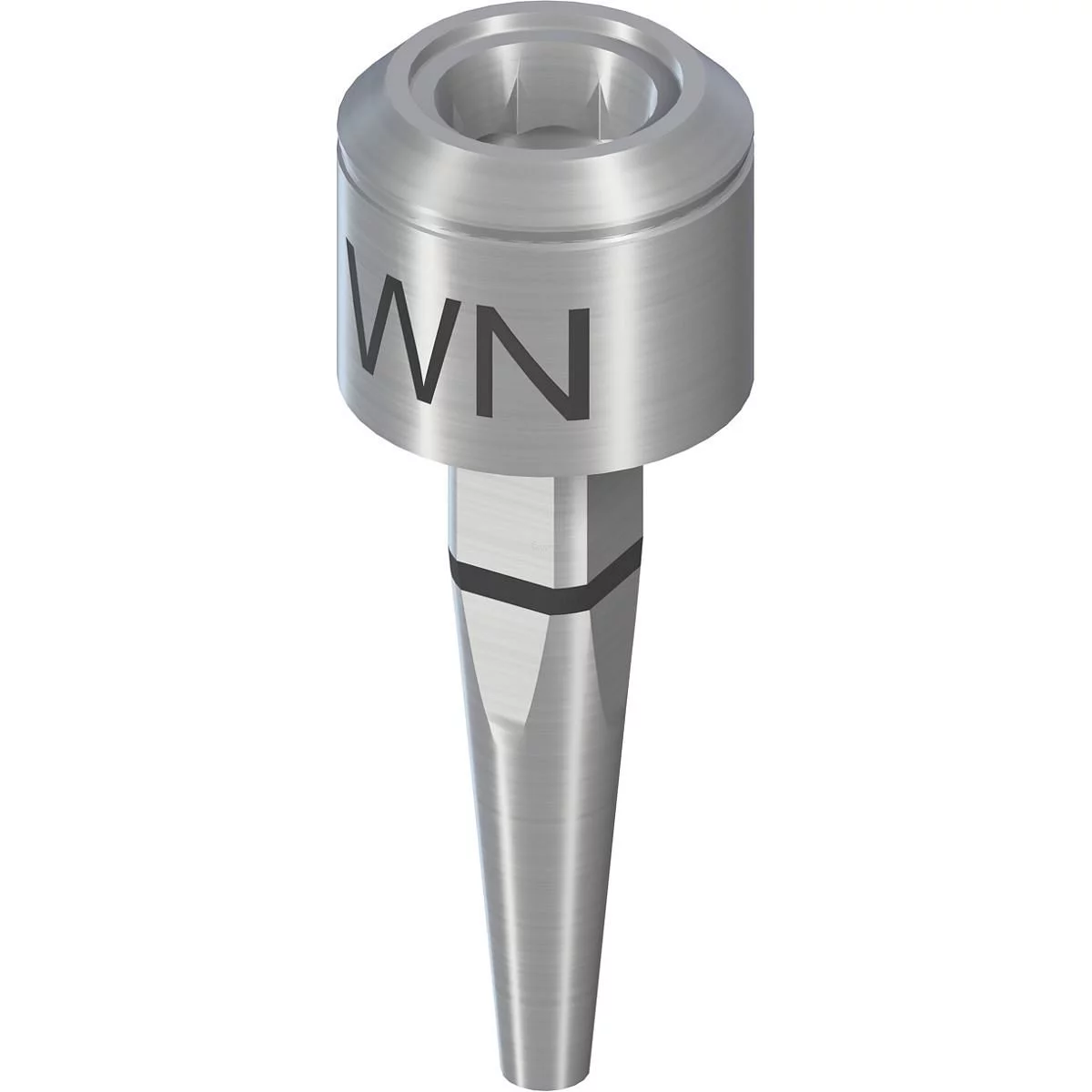 WN ANALOGUE D'IMPLANT REPOSITIONNABLE POUR PROCESSUS ENTIEREMENT NUMERIQUE ET CONVENTIONNEL L 17.8MM ACIER INOXYDABLE REFERENCE 048.172