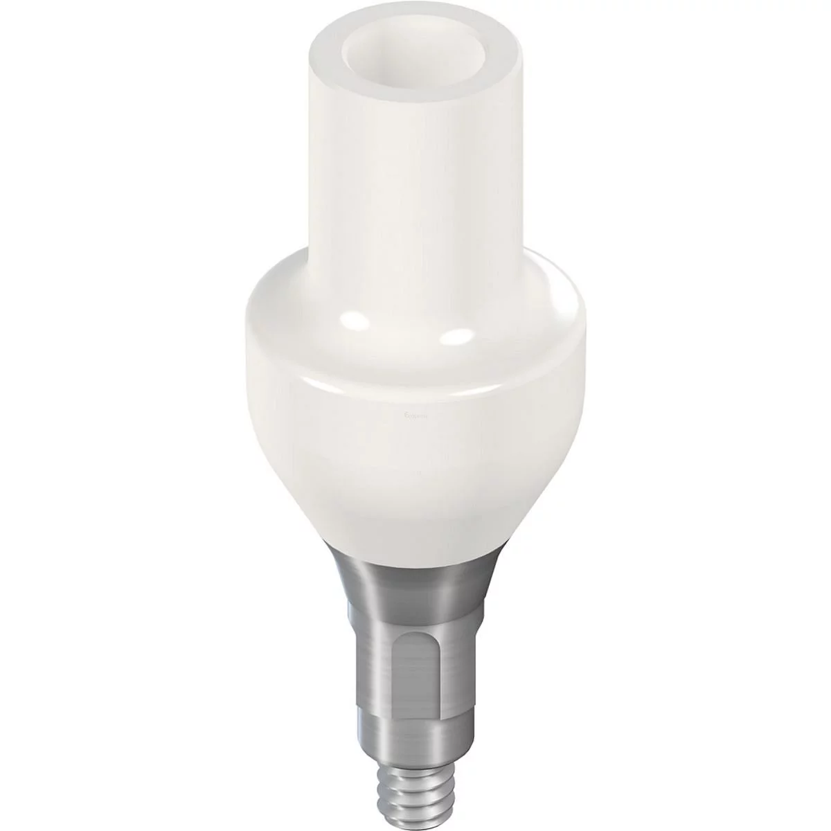 TEMPORARY ABUTMENT RC D 7MM H 12MM PEEKTITANE PARTIE SECONDAIRE PROVISOIRE RÉF 024.4370