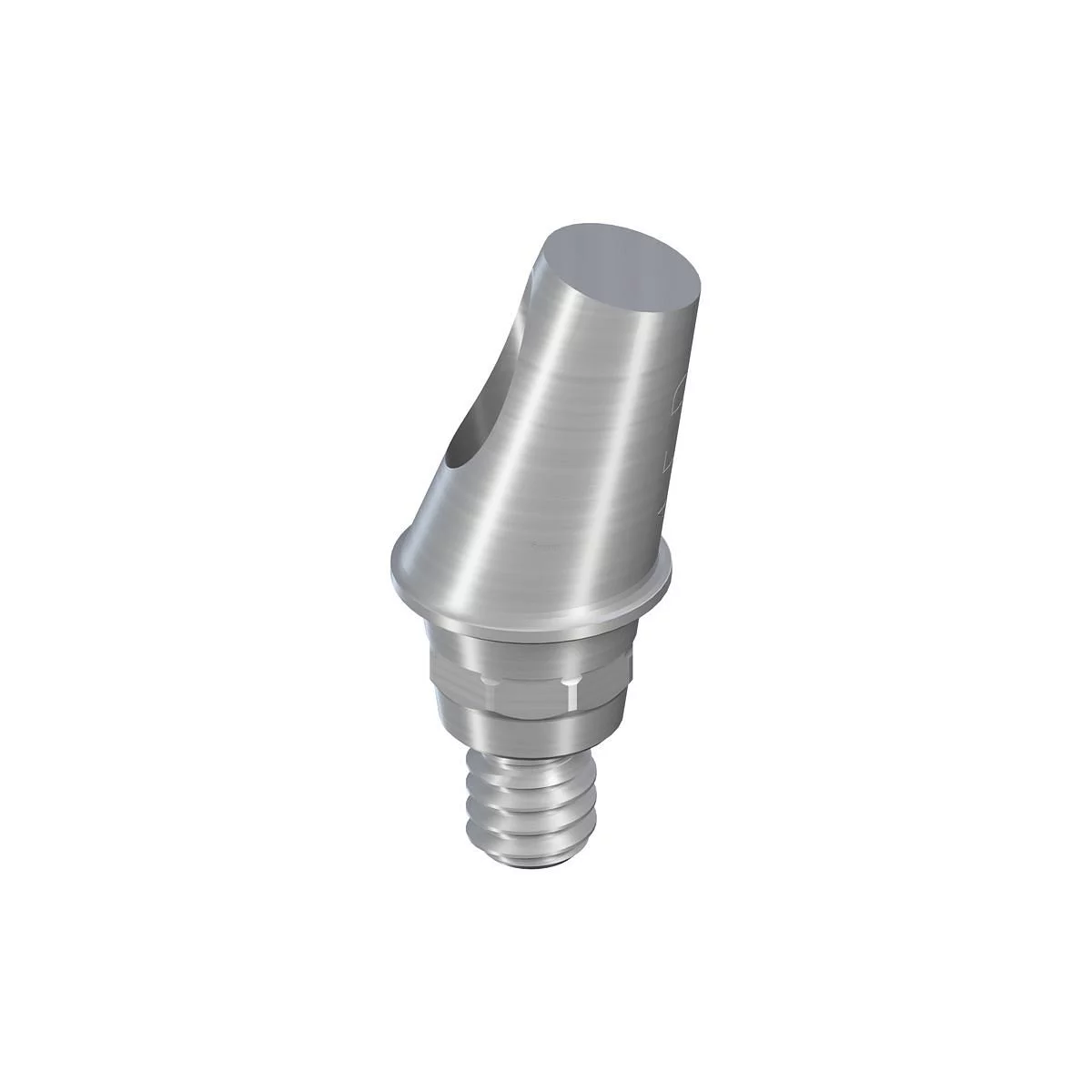 WN SYNOCTA PARTIE SECONDAIRE ANGULEE 15 TYPE B HAUTEUR 5.5MM TI/TAN REFERENCE 048.609