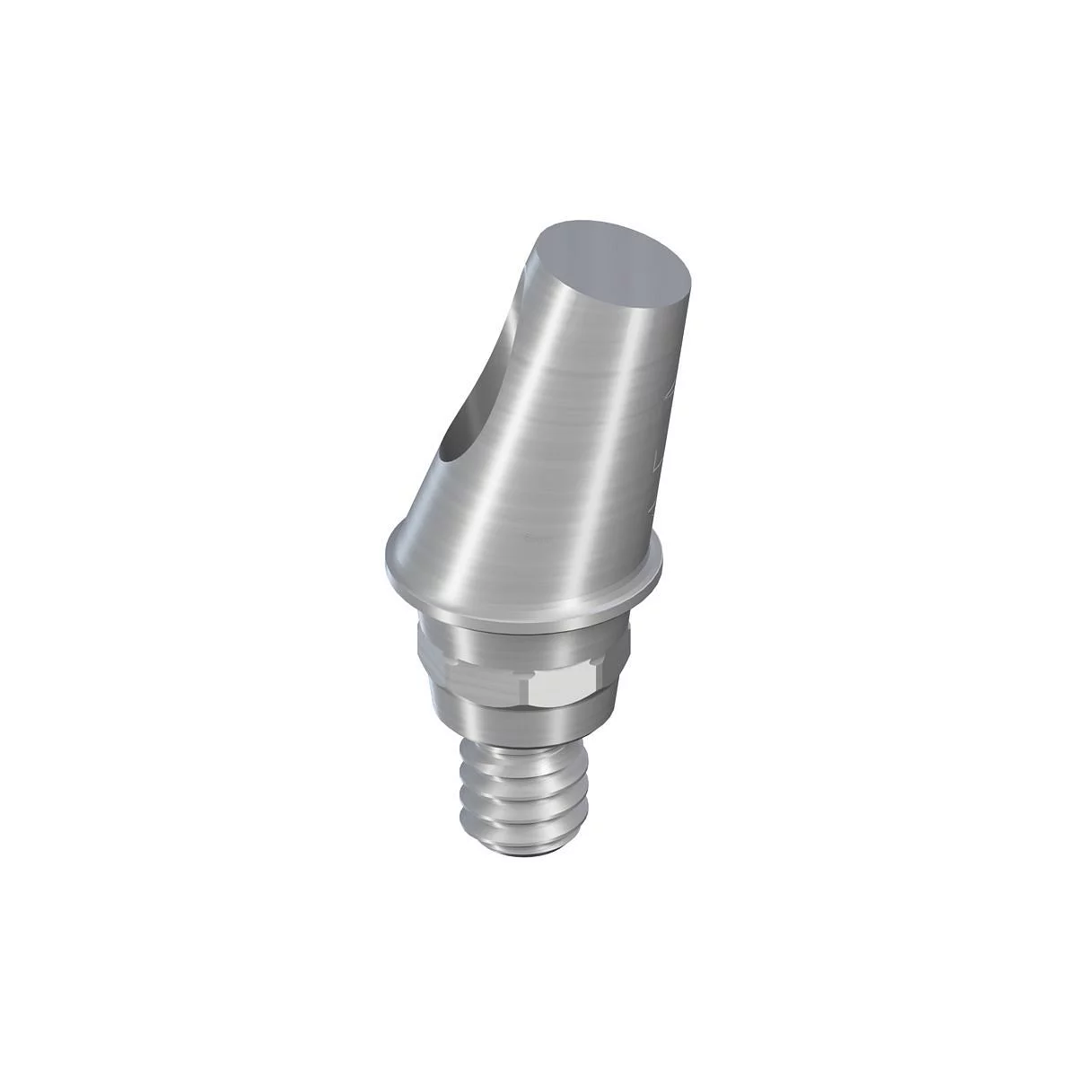 WN SYNOCTA PARTIE SECONDAIRE ANGULEE 15 TYPE A HAUTEUR 5.5MM TI/TAN REFERENCE 048.608