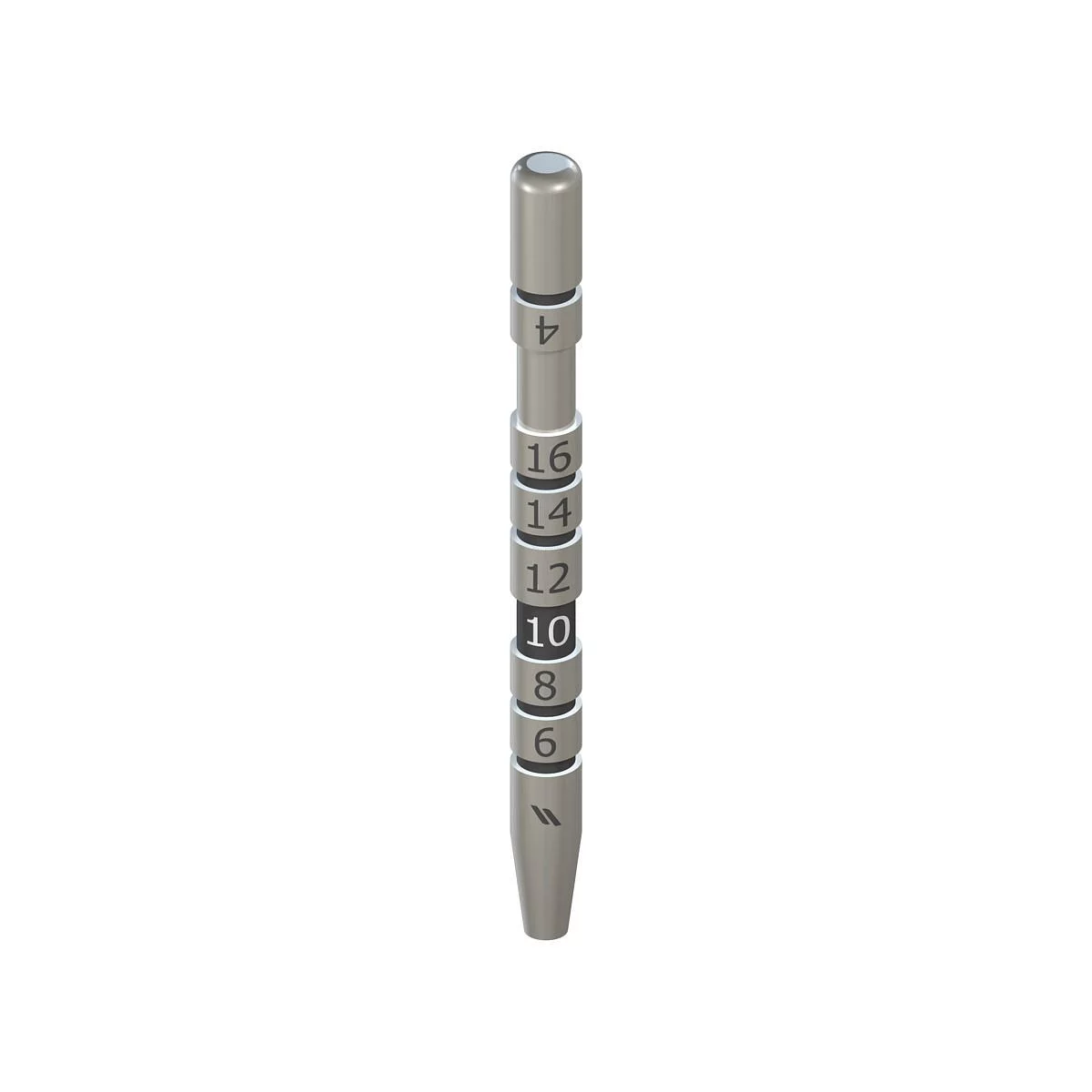 GUIDE DE PARALLÉLISME 2.2MM L 27MM TI REFERENCE 046.703