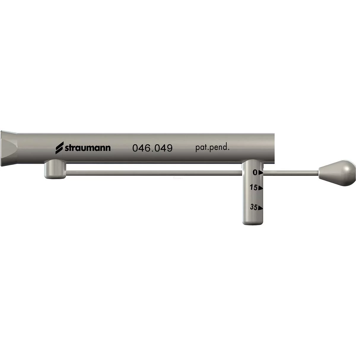 DISPOSITIF DYNAMOMÉTRIQUE POUR CLÉ À CLIQUET LONGUEUR 82MM ACIER INOXYDABLE REFERENCE 046.049