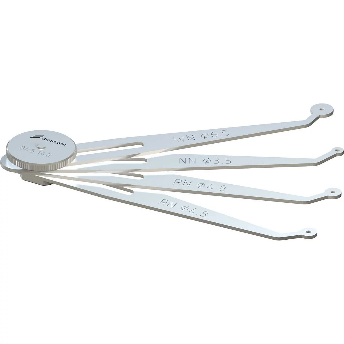 INDICATEUR DE DISTANCE POUR IMPLANTS STANDARD STANDARD PLUS ET TAPERED EFFECT LONGUEUR 100MM TI ACIER INOXYDABLE REFERENCE 046.148