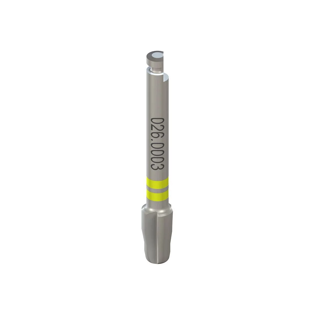 COURT D 3.3MM L 25MM ACIER INOXYDABLE FRAISE PROFILÉE IMPLANT BLT RÉF 026.0003