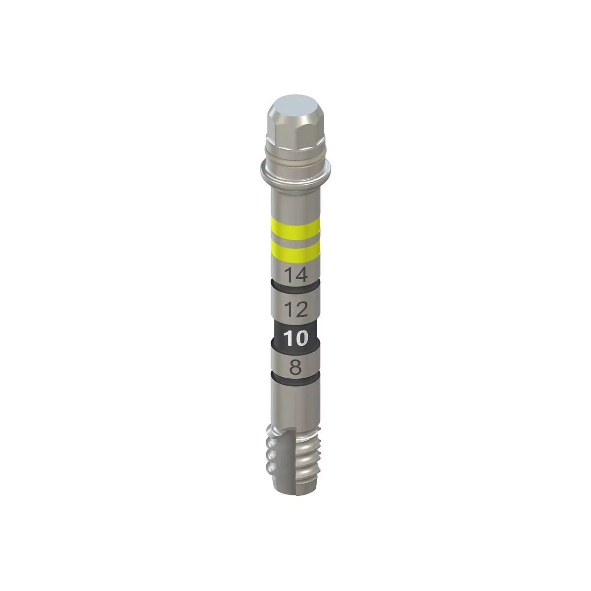 D 3.3MM L 25MM ACIER INOXYDABLE TITANE TARAUD IMPLANT BLT REF 026.0009