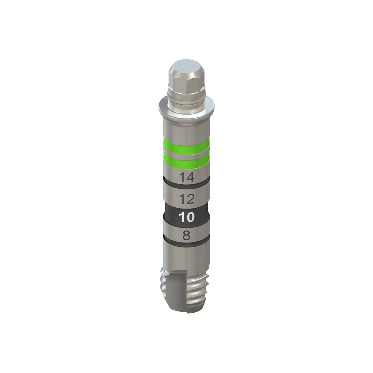 D 4.8MM L 25MM ACIER INOXYDABLE TITANE TARAUD IMPLANT BLT REF 026.0011