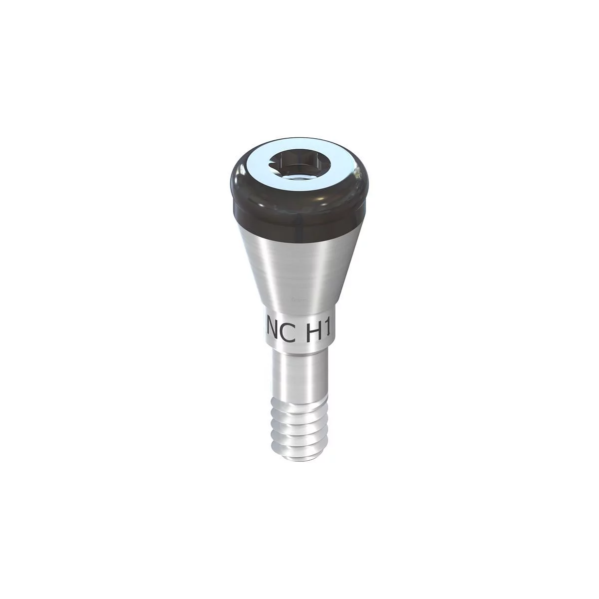 NOVALOC NC DROIT 0° H 1MM TITANE COMPOSANTS NOVALOC RÉF 022.0046